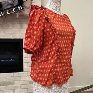 Vintage Threads orange top☀️